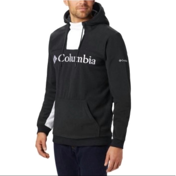 columbia fleece hoodie mens